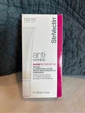 StriVectin Anti-Wrinkle GlowFactor SPF 30 Illuminating Face Lotion 1 oz NEW